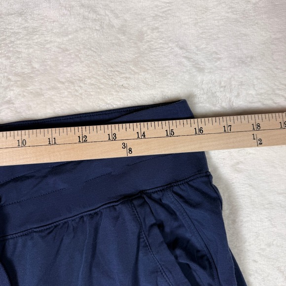 HONEYLOVE Navy BlissWear Blue Mesh Panel Cooling Lounge Pants Large Comfy‎ - Picture 6 of 9